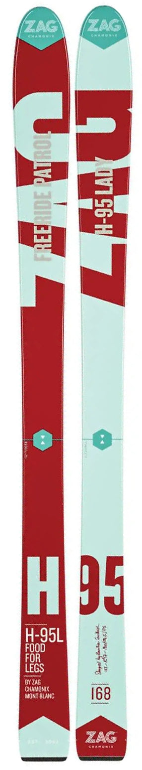 Skis neufs ZAG H 95 Lady (skis nus ou fixations en option) - neuf déstockage