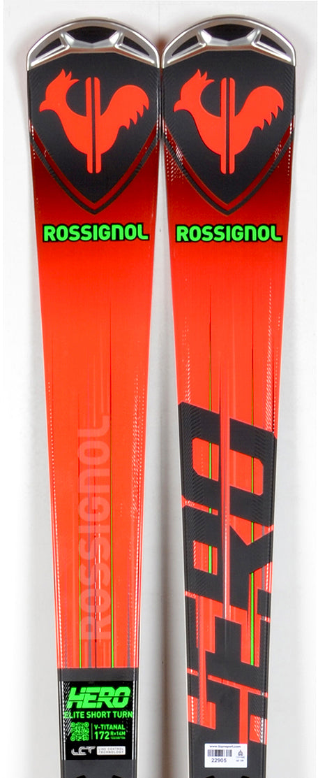 Pack neuf skis Rossignol HERO ELITE ST Ti + fixations - neuf déstockage