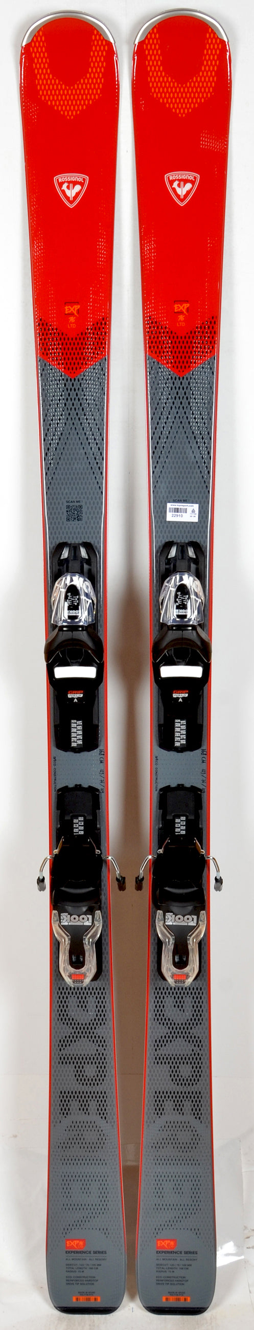 Pack neuf skis Rossignol EXPERIENCE 76 LTD + fixations XPRESS 10 - neuf déstockage