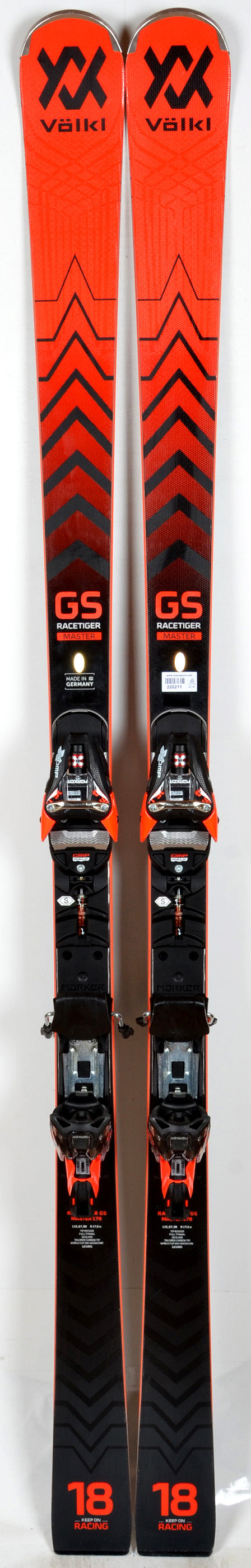 Pack neuf skis Völkl RACETIGER GS MASTER WC / WC-PC + XCOMP 16 - neuf déstockage