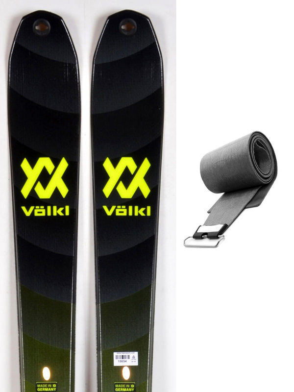 Pack rando neuf skis Völkl RISE 80 Blk / Yellow + peaux (+ fixations en option) - neuf déstockage