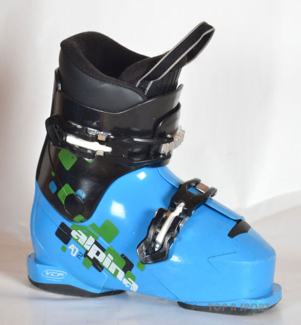 Alpina AJ 2 blue - chaussures de ski d'occasion  Junior