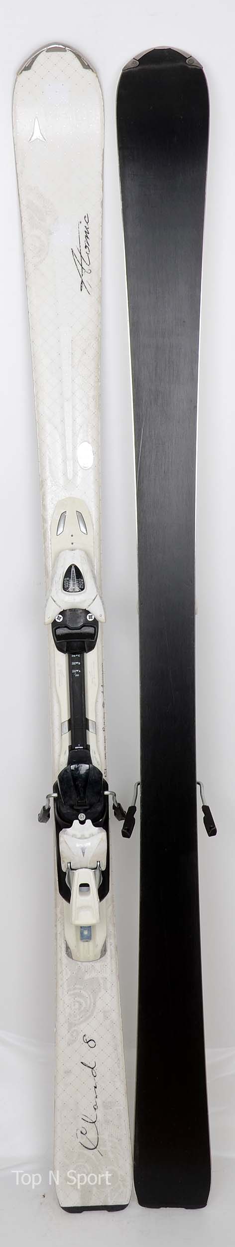 Atomic CLOUD 8 white - skis d'occasion Femme