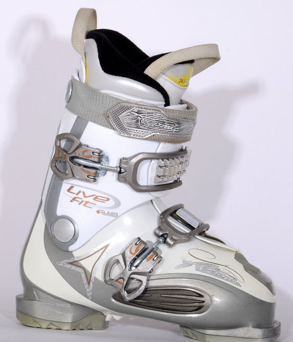 ATOMIC LIVE FIT + W white - Chaussures de ski d'occasion Femme