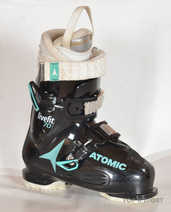 Atomic LIVEFIT 70 W black - chaussures de ski d'occasion  Femme