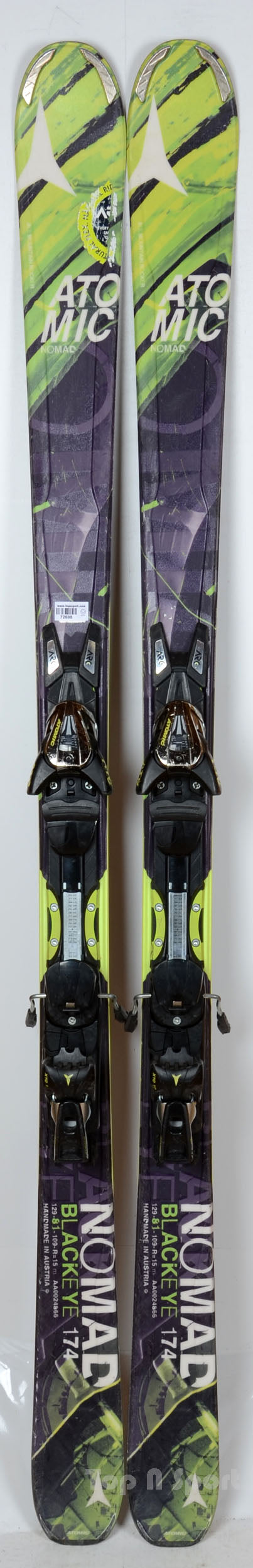 Atomic NOMAD BLACKEYE - Skis d'occasion