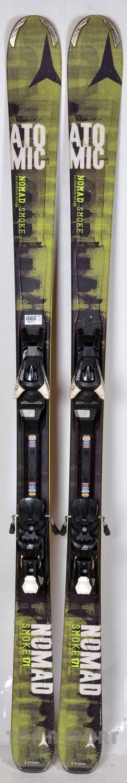 Atomic NOMAD SMOKE green - skis d'occasion