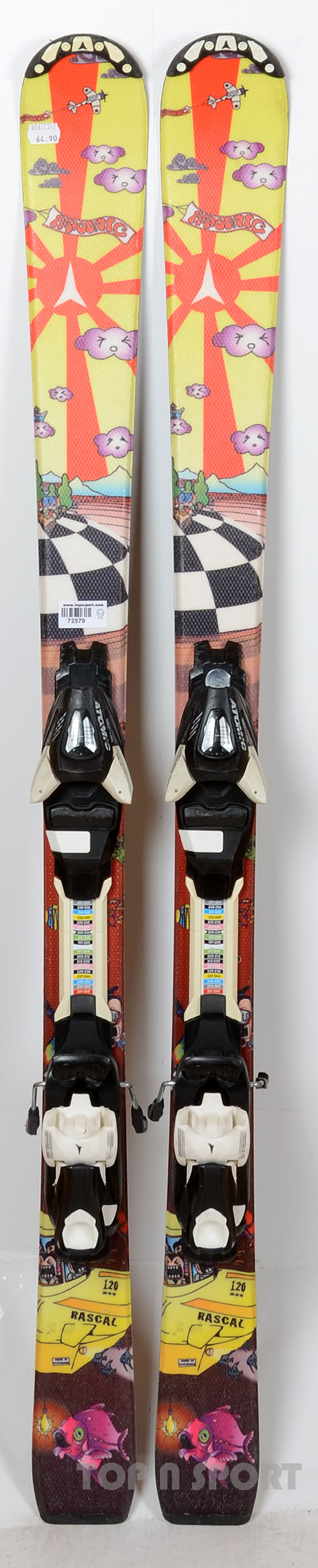 Atomic RASCAL - skis d'occasion Junior