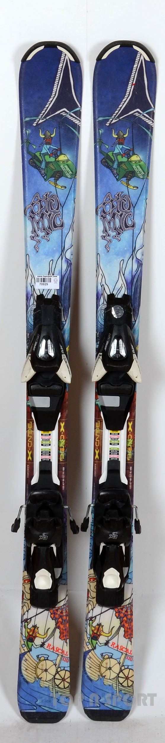 Atomic RASCAL - skis d'occasion Junior