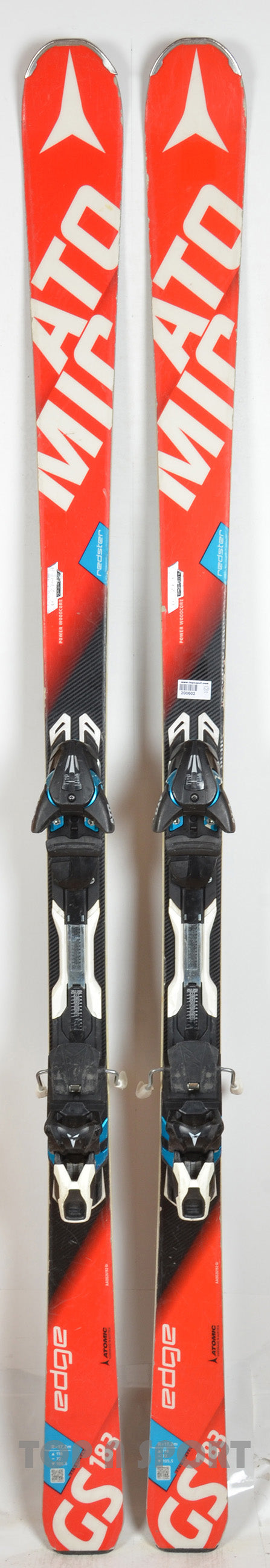 Atomic REDSTER EDGE GS full red - skis d'occasion