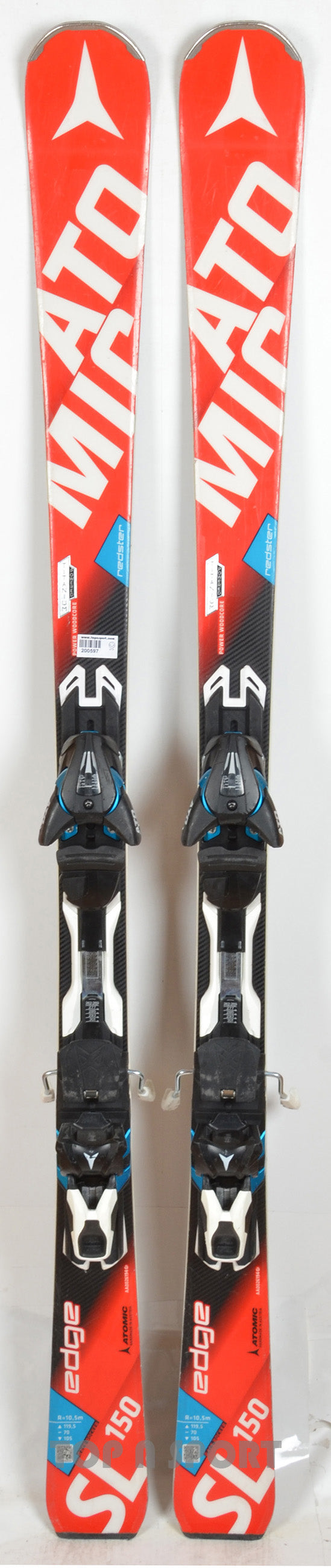 Atomic REDSTER EDGE SL full red - skis d'occasion