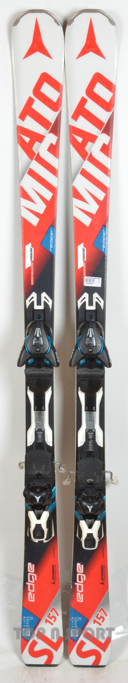 Atomic REDSTER EDGE SL white/red - skis d'occasion