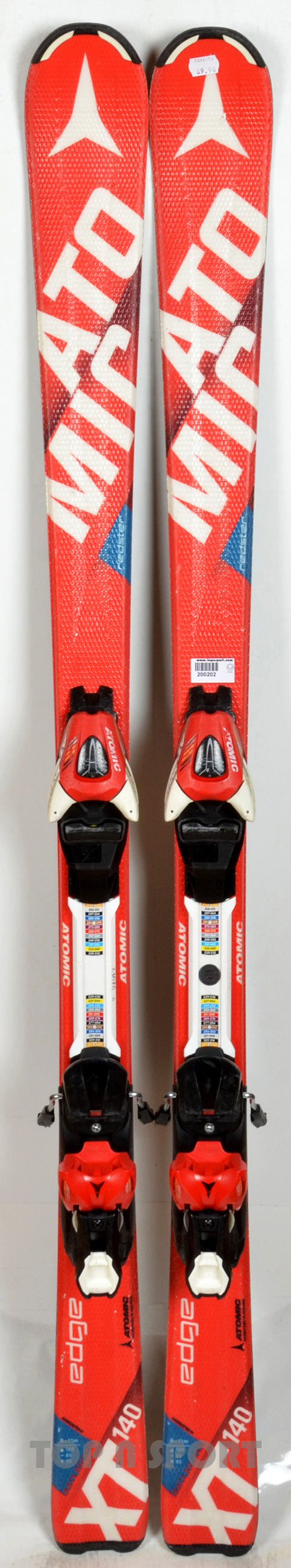 Atomic REDSTER EDGE XT Race Junior - skis d'occasion Junior