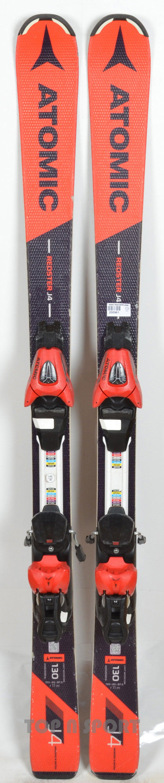 Atomic REDSTER J4 - skis d'occasion Junior