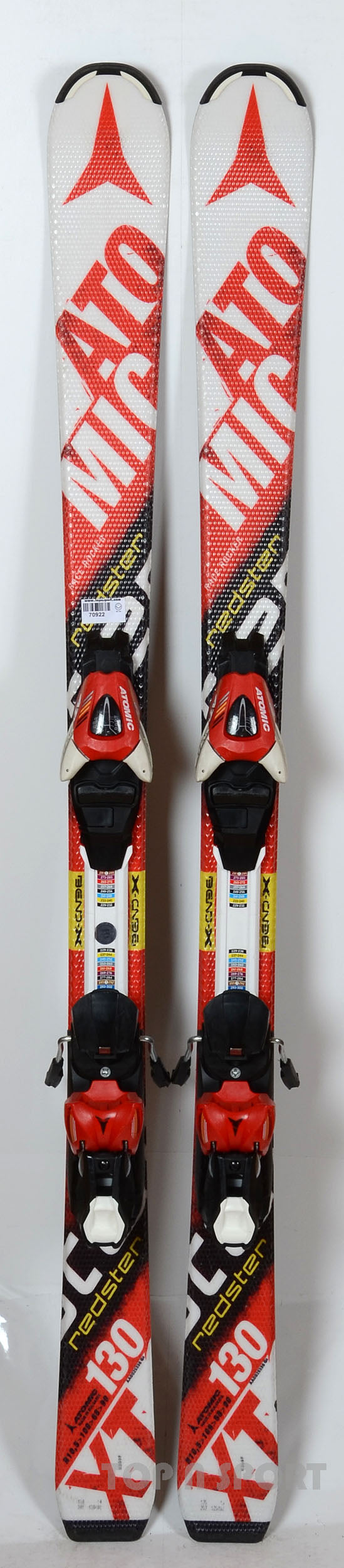 Atomic REDSTER JUNIOR - skis d'occasion Junior