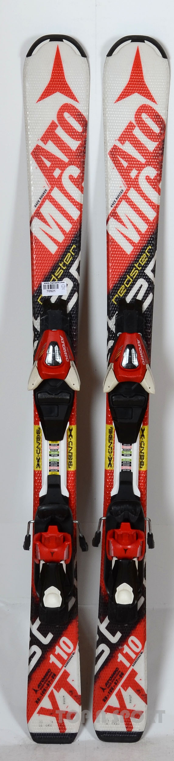 Atomic REDSTER JUNIOR - skis d'occasion Junior
