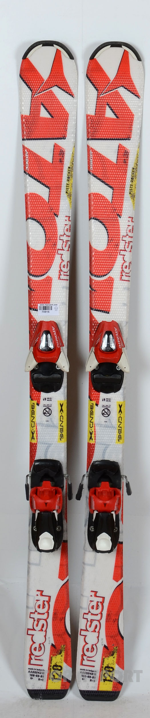 Atomic REDSTER Junior white - Skis d'occasion Junior