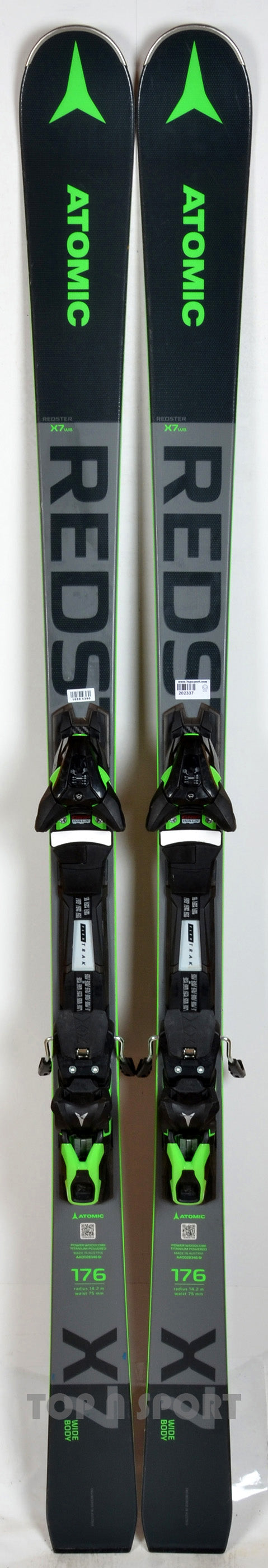 Atomic REDSTER X7 WB Green - TEST 2021 - skis d'occasion