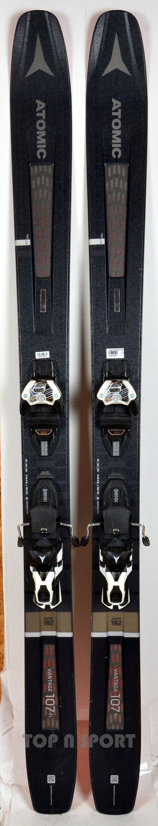 Atomic VANTAGE 107 Ti - TEST 2021 - skis d'occasion