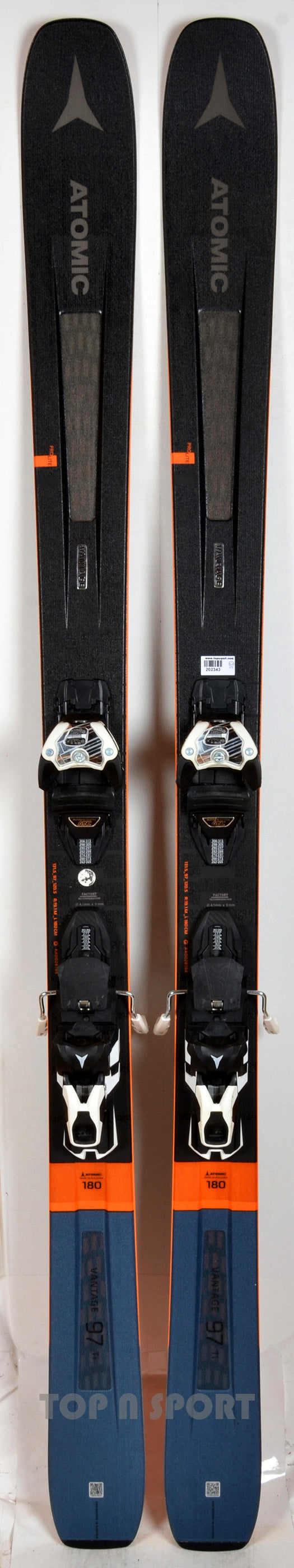 Atomic VANTAGE 97 Ti - TEST 2021 - skis d'occasion
