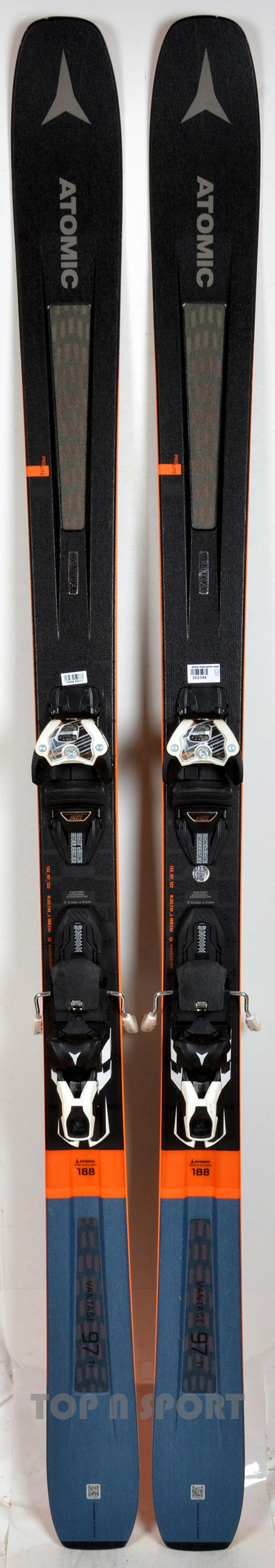 Atomic VANTAGE 97 Ti - TEST 2021 - skis d'occasion