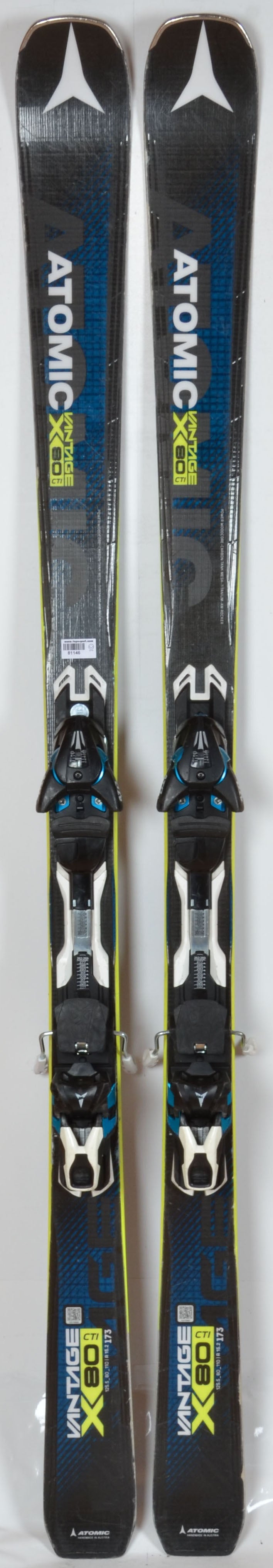 スキー ATOMIC VANTAGE X80 CTI 166 Atomic Vantage X80 CTI Skis 166cm with Atomic Warden 13 MNC