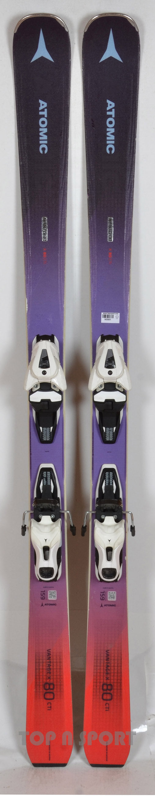 Atomic VANTAGE X 80 CTI WMN - skis d'occasion Femme