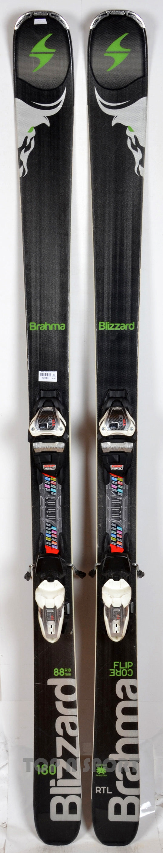 Blizzard BRAHMA black - skis d'occasion