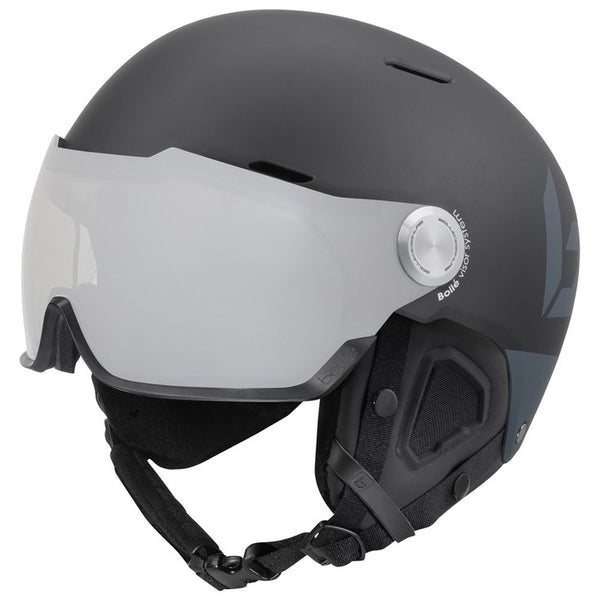 Bollé Might Visor Premium Black Matte & Grey + écran photochromique - casque de ski neuf adulte