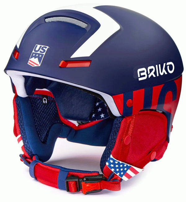 Briko Faito USA Blue White Red - casque de ski neuf adulte