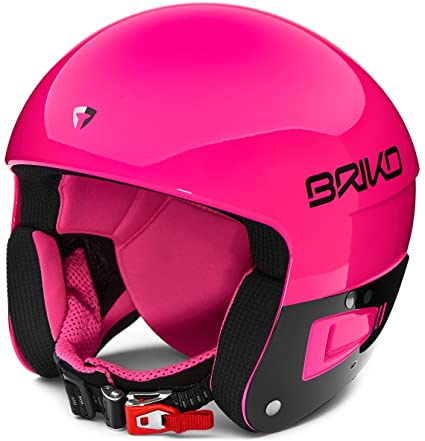 Briko Vulcano FIS 6.8 JR Pink black - casque de ski neuf junior