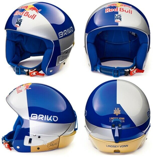 Briko Vulcano FIS 6.8 JR Red Bull Limited Edition Lindsey Vonn - casque de ski neuf junior