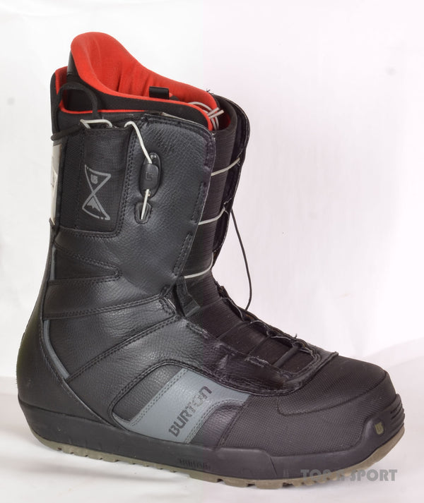 Burton PROGRESSION SZ Blk / Grey - Boots de snowboard d'occasion