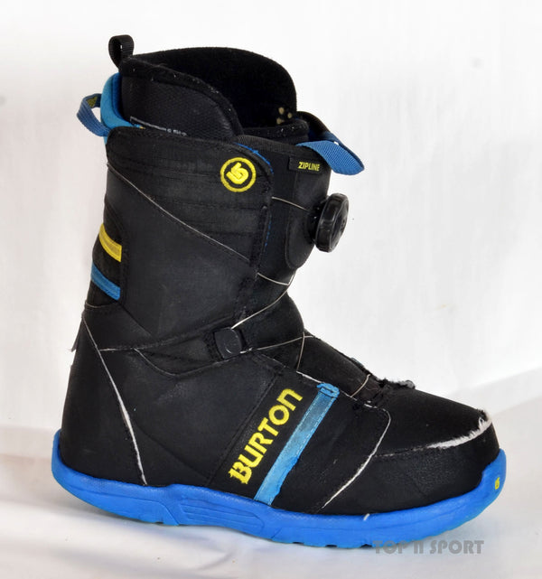 Burton ZIPLINE BOA - Boots de snowboard d'occasion  Junior