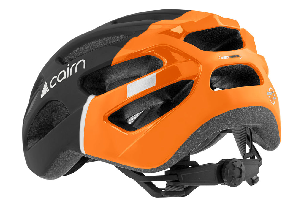 Cairn Prism II Casque Mixte Vélo - Protection Légère Et Aérée, Noir Mat Jaune, Taille M (55-58 Cm)