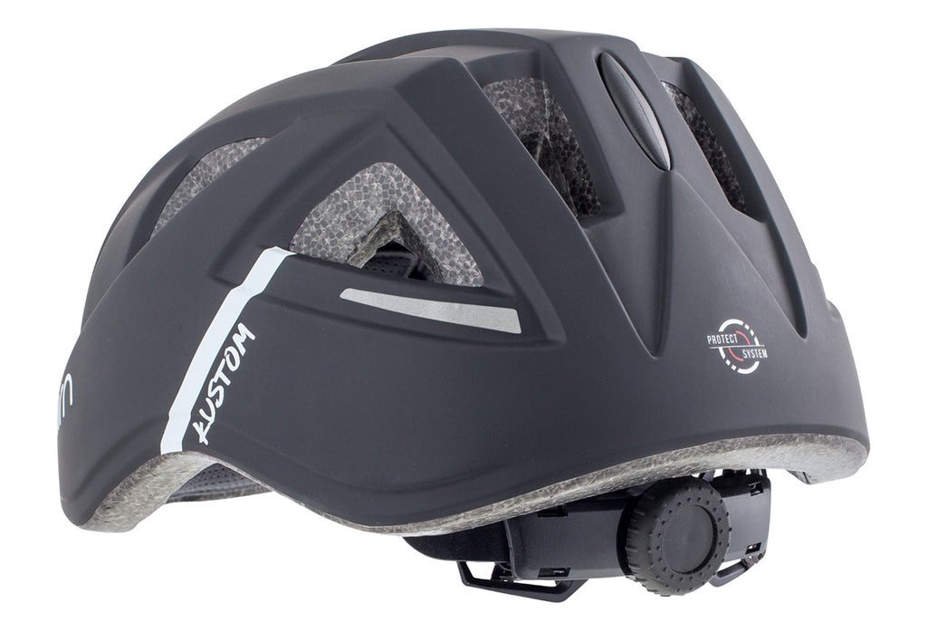 Casque Vélo Cairn Kustom Taille S - Noir Mat, Design Sobre Et Sécurisé