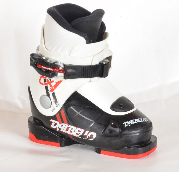 Dalbello CX 1 white - chaussures de ski d'occasion Junior