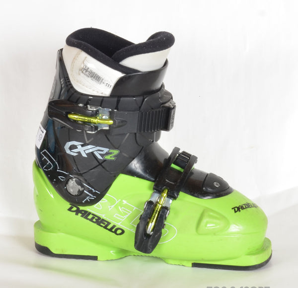 Dalbello CXR 2 green - chaussures de ski d'occasion Junior
