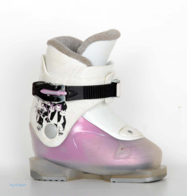 Dalbello GAIA 1 White/Pink - Chaussures de ski d'occasion Junior