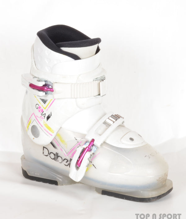 Dalbello GAIA 2 white/green - chaussures de ski d'occasion  Junior