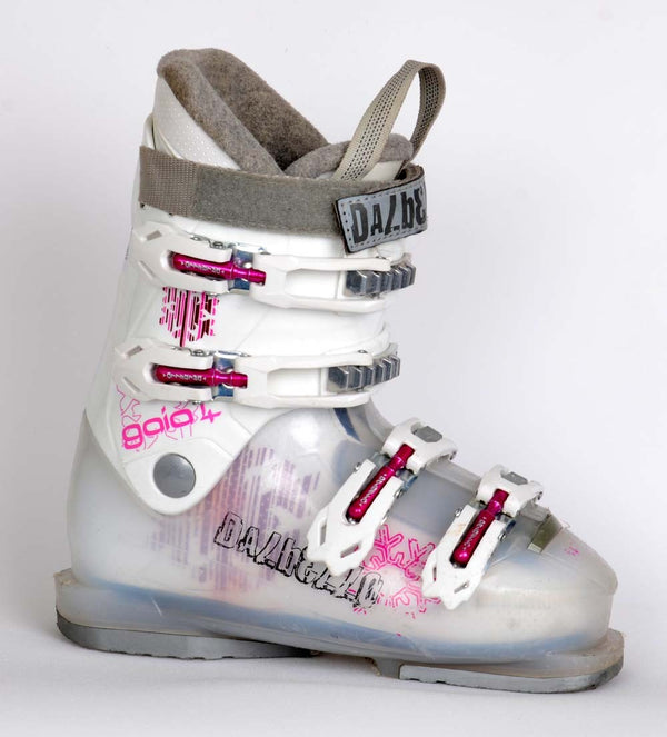 Dalbello GAIA 4 white - chaussures de ski d'occasion  Junior Fille