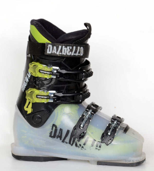 Dalbello MENACE 4 Black / Green - chaussures de ski d'occasion  Junior