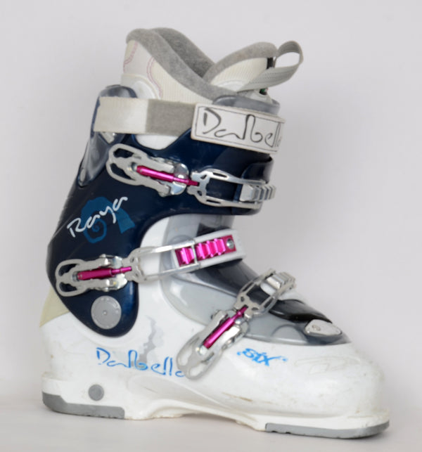 Dalbello RAYA 6 white/blue  - chaussures de ski d'occasion  Femme