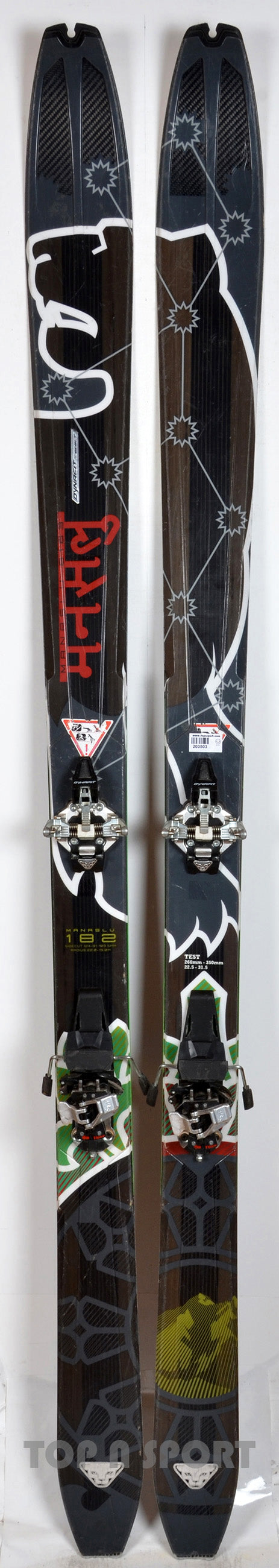DYNAFIT MANASLU + Fixations Dynafit ST Rotation 10 - skis d'occasion