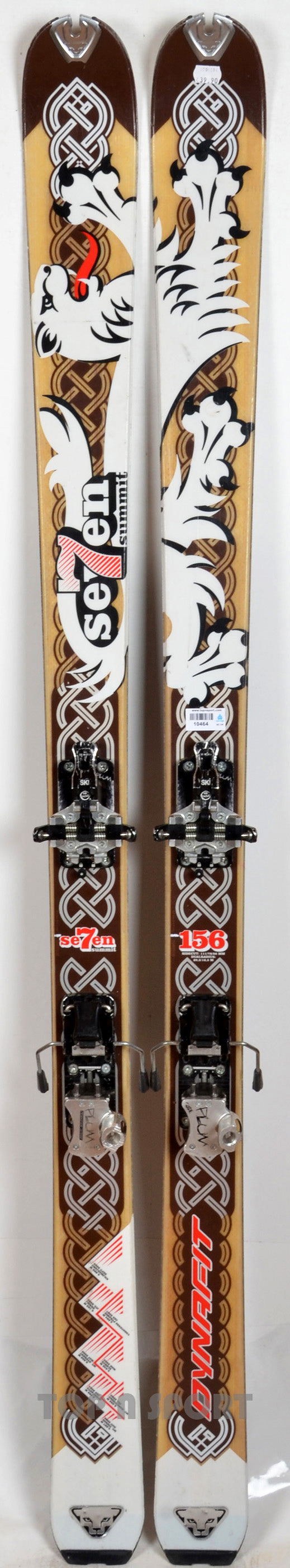 Dynafit SEVEN SUMMIT + Fixations Plum Guide 12 + peaux - skis d'occasion