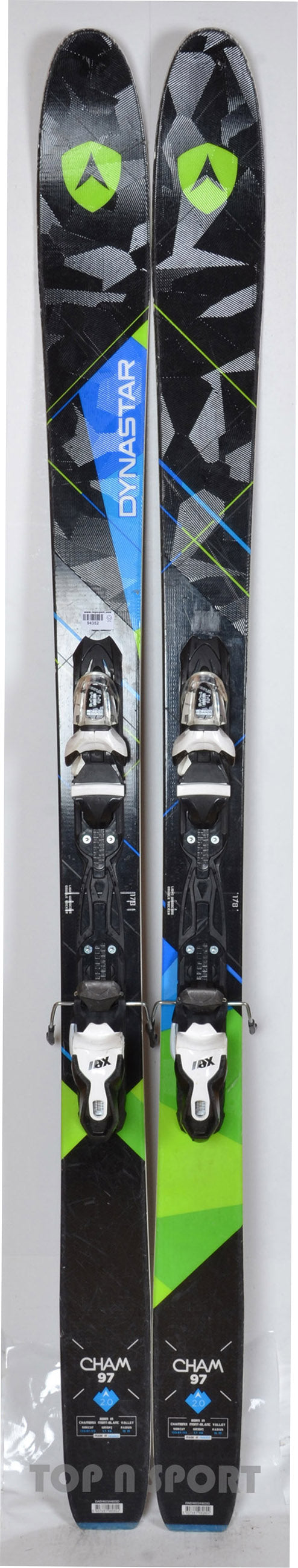 Dynastar CHAM 97 black - skis d'occasion
