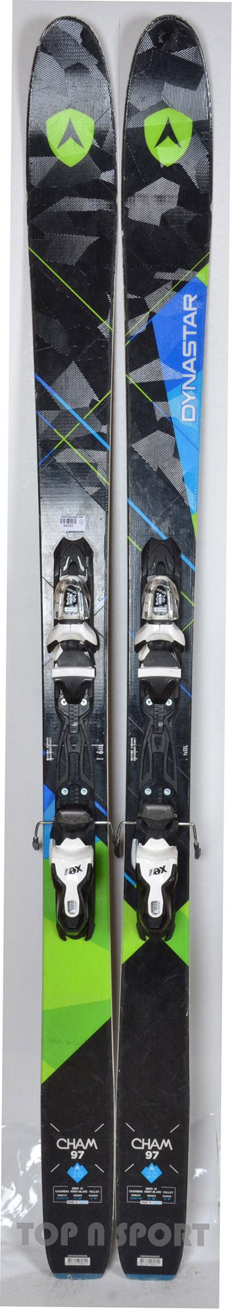 Dynastar CHAM 97 black - skis d'occasion