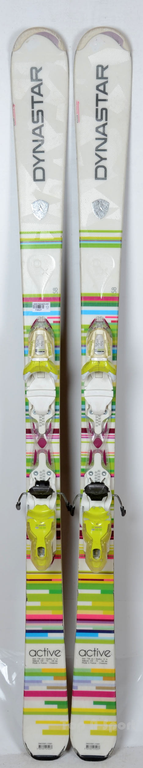 Dynastar EXCLUSIVE ACTIVE White - skis d'occasion Femme