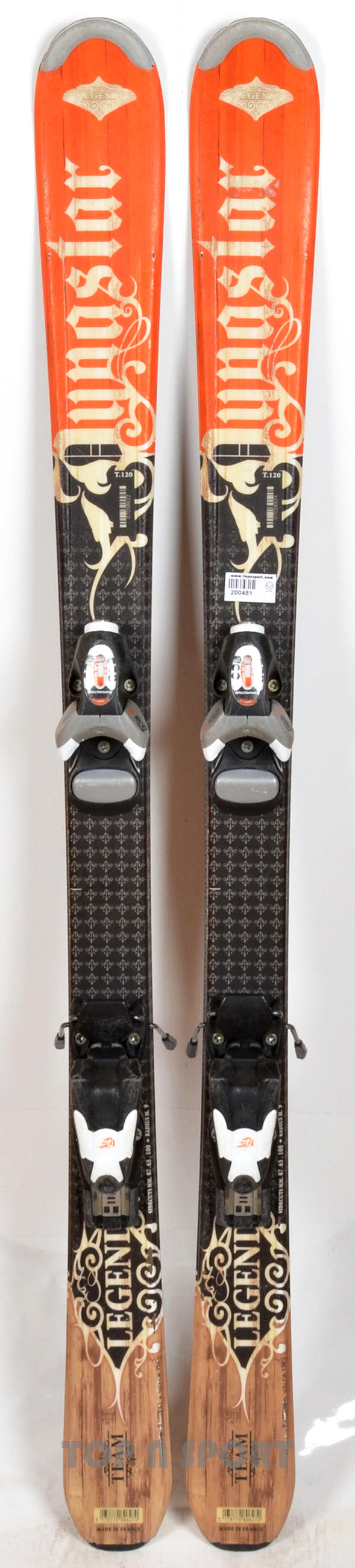 Dynastar LEGEND TEAM orange - Skis d'occasion Junior