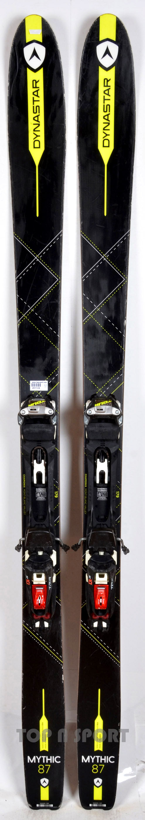 Dynastar MYTHIC 87 black/yellow - skis d'occasion